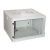 Link armadio 6 unita` da muro per reti (a)350 x (l)540 x (p) 450 mm colore grigio