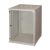 Link armadio 15 unita` da muro per reti (a)750 x (l)540 x (p) 450 mm colore grigio