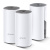 Tp-link deco e4 wifi mesh system ac1200 dual band 2 porte ethernet 100 mbp/s modalita router e access point parental control 3 pezzi bianco