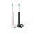 Philips hx3675/15 kit spazzolino elettrico sonic serie 3100 nero rosa conf 2 pz.