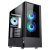 Itek vertibra q210 middle tower gaming atx micro atx mini-itx frontale È laterale in vetro temperato 2xusb3 4x12cm ventole argb black