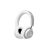 Urbanista miami crystal edition cuffie con microfono integrato wireless bluetooth 50 ore di riproduzione cancellazione rumori attiva bianco con cristalli swarovski