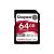 Kingston canvas react plus memory card sdhc 64gb uhs-ii classe 10 u3 v90