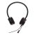 Jabra evolve 30 ii duo cuffie con microfono ms usb + jack 3.5 mm nero
