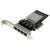 Startech scheda di rete pcie gigabit power over ethernet a 4 porte – adattatore pci express – intel i350 nic