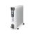 Splendid radiatore a olio 2500w 2 livelli potenza + eco ruote bianco