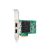 Hpe scheda di rete ethernet 10gb 2 porte pci express per server – componente interno