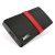 Emtec x200 ssd 1.000gb esterno portatile usb type-c 3.1 nero rosso