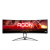 Aoc ag493ucx2 monitor curvo 48.8 va 165hz dqhd 4ms freesync hdr multimediale usb hdmi/dp