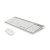 Tastiera/mouse kit wifi platinum sl 1000dpi 112tasti multiplug&play adj