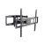 Vultech btv-d3270lite supporto fisso snodi staffa a muro per tv schermo piatto led lcd plasma da 32“ a 70“ black