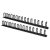 Link coppia passacavi verticali 1u 86,5cm nero