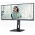 Aoc pro-line cu34p3cv 34 led ultrawide quad hd 3440 x 1440 curvo 21:9 300cd/mq 4 ms 3000:1 100hz flicker free altoparlanti 10 w hub usb-c 65 w 1x hdmi – 1 x displayport nero