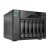 Asustor lockerstor 6 nas chassis desktop celeron n5105 2ghz ram 8gb-6 bay hdd/ssd 2.5/3.5/m.2 lan 100/1000/2500 mbps black