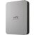 Lacie mobile drive secure hdd esterno 4.000gb usb 3.2 (gen 1) tipo c crittografato self-encrypting drive (sed) grigio spazio