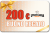 Buono acquisto di 200��� + iva