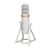 Yamaha ag01 microfono a condensatore usb per streaming live registrazione e riproduzione audio ad alta risoluzione per windows mac ios e android bianco