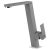 Elleci mgkbla48 blade miscelatore monocomando con canna girevole inclinata grigio cemento 48