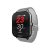 Techmade buytech smartwatch call 1.83 cassa silver cinturino in silicone black bluetooth 5.1 g-sensor waterpoof ip67