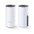 Tp-link deco p9 v2 adattatore powerline 2 router fino a 370 m.q. maglia switch a 2 porte gige