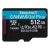 Kingston microsdxc canvas go plus 512gb classe 10 v30 a2 nero