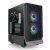 Thermaltake ceres 300 tg argb case midi tower atx eatx micro atx mini-itx pannello laterale in vetro temperato 1xusb-c 3.2 2xusb-a 3.0 1xaudio hd 2xventole 140mm argb 1xventola 140mm black