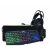 Adj hulk kit 4 in 1 tastiera rgb + mouse rgb + cuffie + mouse pad gaming wired black