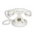 Brondi telefono vintage 10 bianco