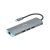 I-tec c31nanodocklanpd nano docking station metallo usb-c 4k 1x hdmi 1x ethernet glan 3x usb 3.0 1x sd/microsd 1x audio power delivery 100w grigio