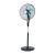 Ardes ventilatore a piantana ampia base nero pala 50cm