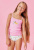 Completo da bambina con canottiera e slip in cotone elasticizzato Jadea 222