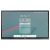 Samsung wa75c lavagna interattiva 75“ 3840×2160 pixel touch screen nero
