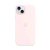 Apple iphone 15 plus custodia magsafe in silicone light pink