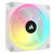 Corsair icue link qx120 rgb pwm kit 3 ventole 120mm illuminazione led rgb colore bianco