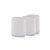 Netgear orbi rbk 763s sistema mesh da interno wi-fi 6 tripla banda 2.4-5-5 ghz 3 pz white