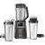 Sencor sbu787 frullatore tritatutto 1500w 8 lame 7 programmi capacita` 1.5 lt con bicchiere sottovuoto da 0.7 lt nero