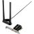 Asus pce-axe59bt adattatore di rete wi-fi 6e tri-band (2,4 ghz/5 ghz/6 ghz) 2402 mbit/s pci-e con 2 antenne esterne e base magnetizzata bluetooth 5.2 sicurezza di rete wpa3 ofdma e mu-mimo nero