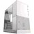 Geometric future m4 king arthur case mid tower vetro temperato mini itx/matx/atx/e-atx bianco