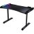 Cougar gaming mars 120 argb gaming desk scrivania gaming con sistema a led rgb in fibra di carbonio nero