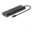 Club3d csv-1597 hub usb type-c 8-in-1 mst dual 4k 60hz travel dock hdmi 8k 30hz displayport 8k 30hz 2xusb-a 1xrj-45 1xusb-c pd 3.0 slot sd/ microsd black