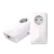 Strong powerline 1000 v2 duo kit 2 powerline 1000 mbit/s rete elettrica con presa di corrente supplementare filtro antirumore bianco