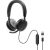 Dell wh5024 pro wired anc headset cuffie con microfono con cavo anc cancellazione del rumore usb-c ed usb-a nero