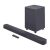 Jbl bar 500 soundbar a 5.1 canali per tv e subwoofer wireless con telecomando nero