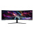 Samsung monitor gaming odyssey neo g9 (s57cg952), curvo (1000r), 57“, 7680×2160 (dual uhd), 32:9, mini led, hdr1000, va, 240 hz, 1 ms (gtg), freesync premium pro, hdmi, usb, display port 2.1