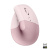 Logitech lift mouse ergonomico verticale wireless bluetooth mano destra 4.000 dpi 4 tasti rose dark rose