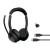Jabra evolve2 55 ms link 380c cuffia wireless bluetooth con microfono a padiglione per ufficio black