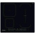 Indesit ib 65b60 ne piano cottura a induzione 4 zone in ceramica nero