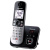 Panasonic kx-tg6861jtb cordless dect display 1.8“ blocco chiamate id vivavoce segreteria nero