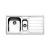 LAVELLO APELL LN100.2IRBC 2 VASCHE A SINISTRA#CONSEGNA IN 3 SETTIMANE#