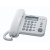 Panasonic kx-ts560ex1 telefono a filo con display lcd id chiamante e rubrica bianco